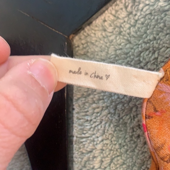 Spell & the Gypsy babushka boho mini dress amber S preowned - Picture 7 of 15